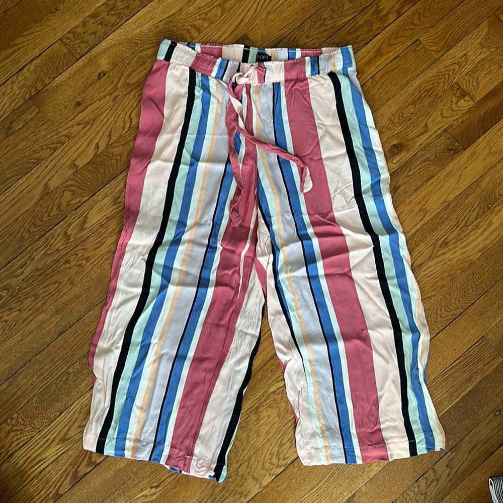 LOFT striped pants